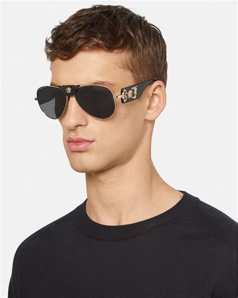 men designer sunglasses versace|Versace sunglasses men vintage.